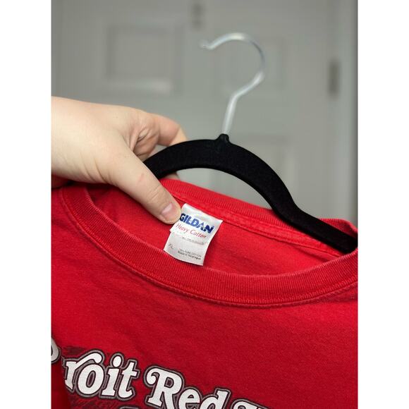 2008 Stanley Cup Champions Detroit Red Wings Gildan Size X-Large XL NHL - Picture 3 of 3